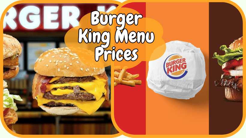 Burger King Menu